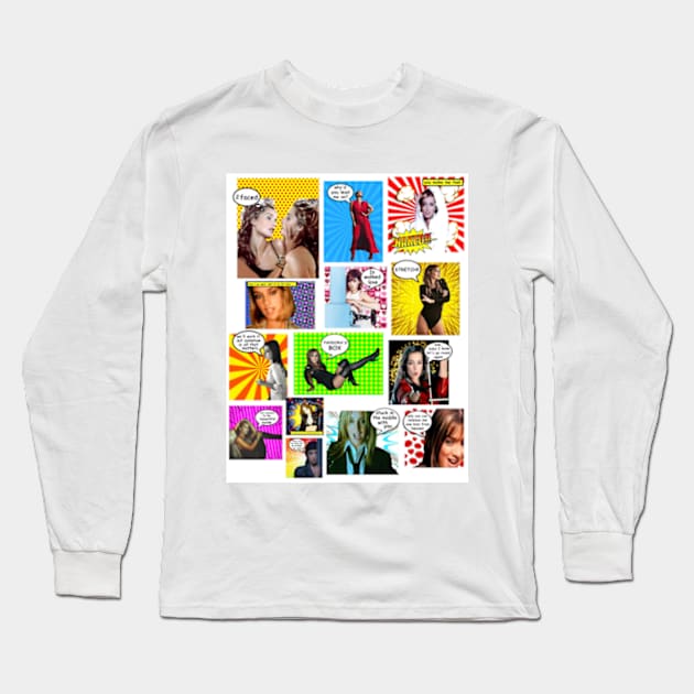 Louise Goes POW WOW!! Long Sleeve T-Shirt by FashionGoesPop